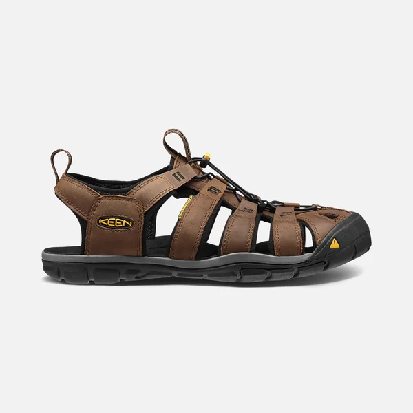 Keen Clearwater CNX Leather - Dark Earth/Black