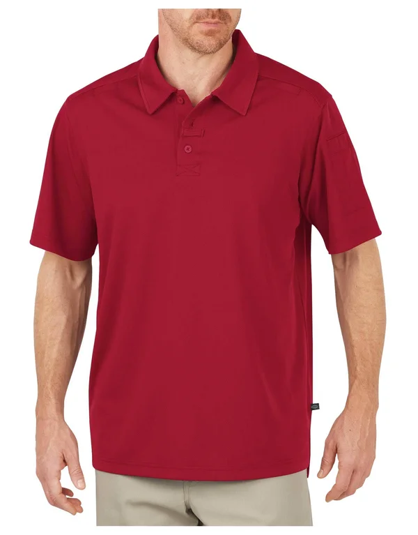 Dickies LS952 4.9 oz. Performance Tactical Polo - English Red - 3XL