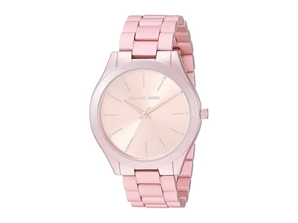 Michael Kors Women's Slim Runway Bracelet Watch - Pink