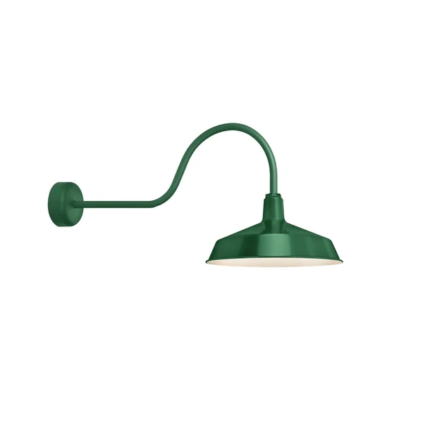 Troy RLM 1-Light Wall Sconce, Size: Hunter Green