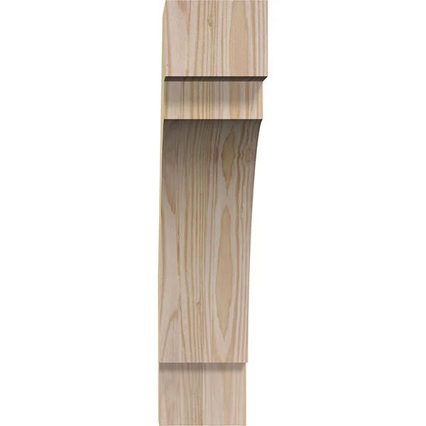 4x22W x 18x22D x 18x22H Merced Rough Sawn Brace - Douglas Fir