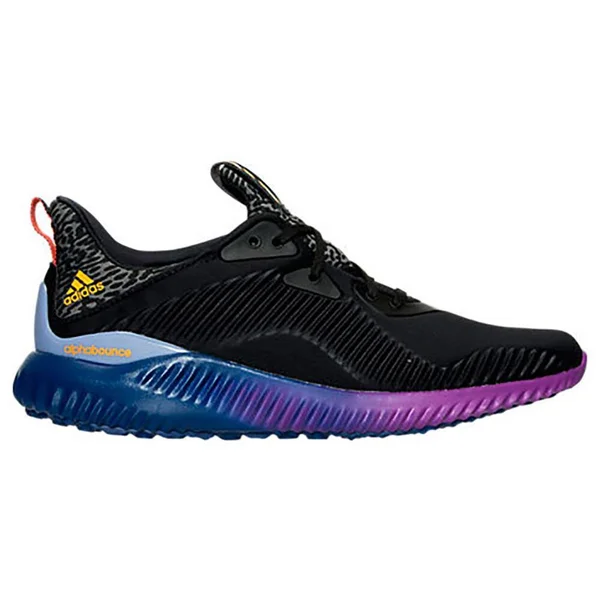 Adidas Men's Alphabounce Running Shoes - Black
