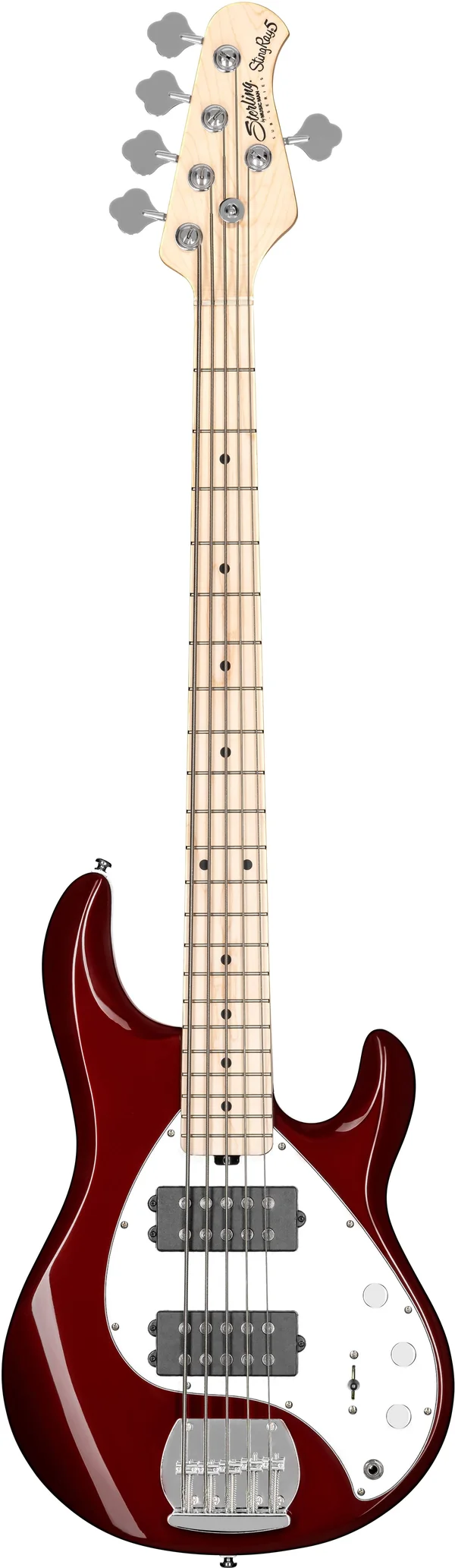 Sterling by Music Man Stingray RAY5HH, Candy Apple Red