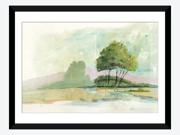 Framed Poster Prints - Lake Front II by Avery Tillmon ( Seasons > Summer art)