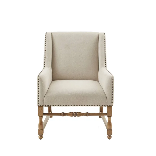Martha Stewart Cream Belden Accent Chair
