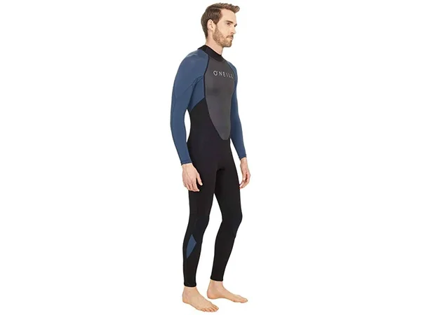 O&Neill Reactor 3/2mm Back Zip Full Wetsuit - Men's Medium - Black/Slate