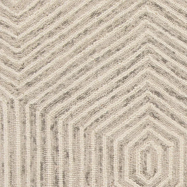 Kas Gramercy 1607 Ivory Honeycomb 9& x 12& Area Rug