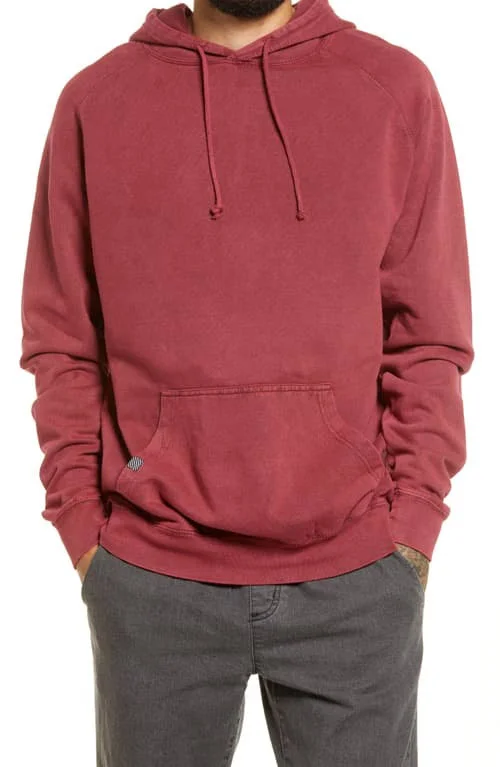 Lira Clothing Vintage Wash Unisex Long-Sleeve Pullover Hoodie - XL