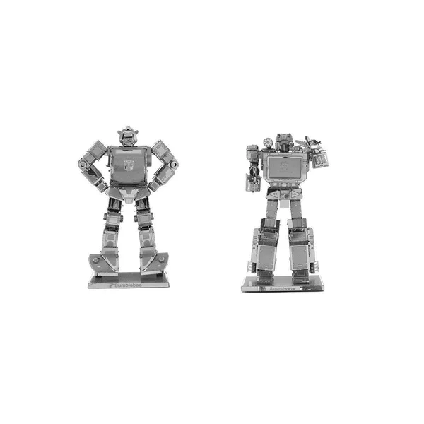 Metal Earth 3D Model Kits - Transformers Set of 2: Bumblebee & Soundwave