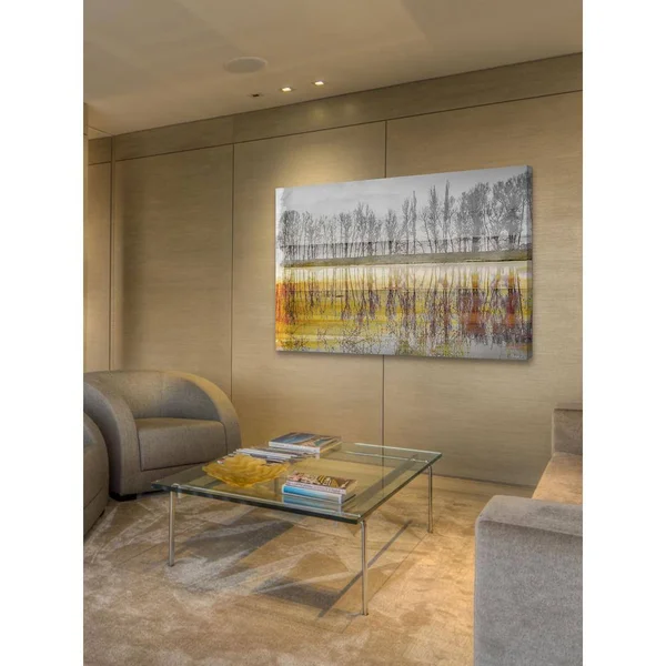 Parvez Michel 20 in. H x 30 in. W Sunset Lake by Parvez Taj Printed Canvas Wall Art - N/A