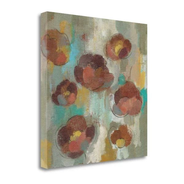 Tangletown Fine Art Marsala Blooms II by Silvia Vassileva