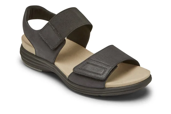 Women's Aravon Beaumont Two Strap Sandal - Size: 8, Black