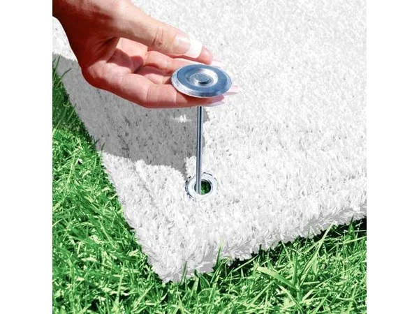 House Home & More Outdoor Turf Wedding Aisle Runner - White - 4& x 40& - Many Other Sizes to Choose from