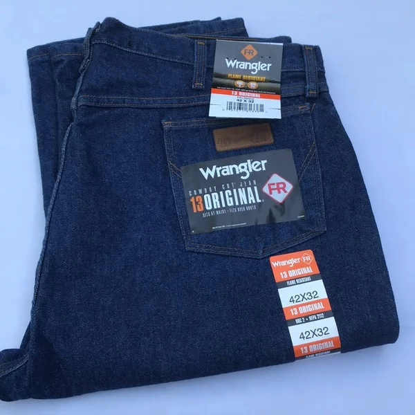 Wrangler Men's FR Flame Resistant Original Fit Jean