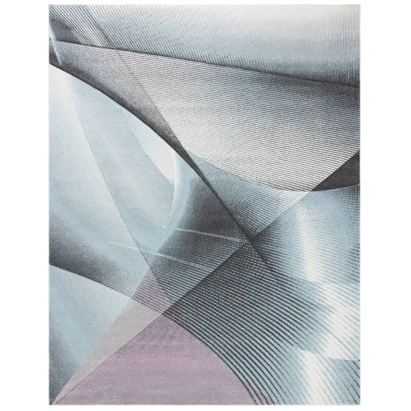 Safavieh Hollywood Celandine Abstract Area Rug, Grey/Light Blue, 5&3 inch x 7&6 inch