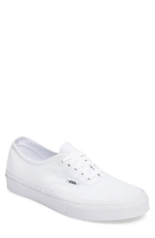 Vans Authentic Sneaker, Size 12 Women's in True Whte at Nordstrom