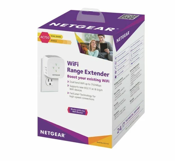 Netgear Ac750 Dual-Band Wireless Range Extender