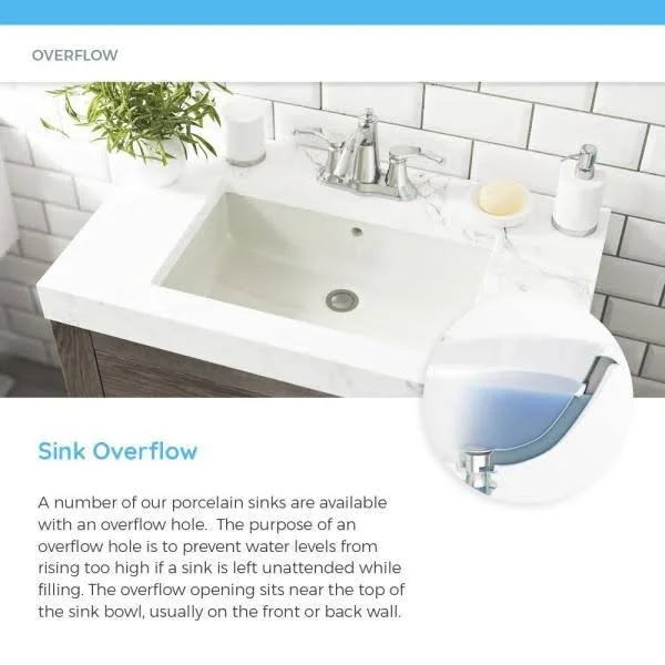Mr Direct O1815-Bisque Overmount Porcelain Bathroom Sink Ensemble - Antique Bronze Pop-Up Drain