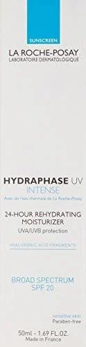 La Roche-Posay Hydraphase Intense UV Moisturizer with SPF 20 - 1.69 fl. oz.