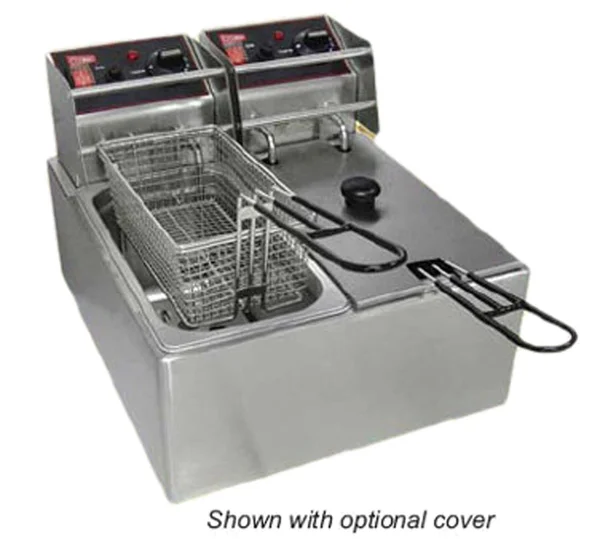 Grindmaster EL2X6 Fryer - Electric, Countertop, Split Pot