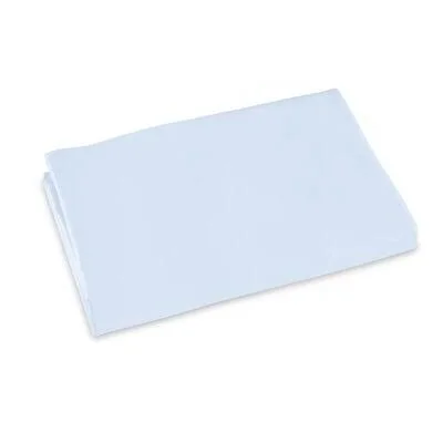 Raffaello 300 Thread Count Egyptian-Quality Cotton Fitted Sheet Signoria Firenze Sky Blue Queen