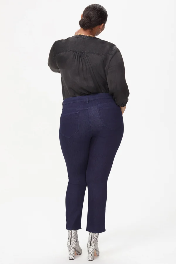 Nydj Women's Sheri Slim Jeans Petite in Rinse, Plus, Size: 22wp