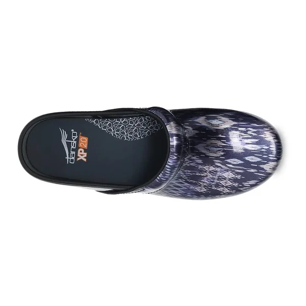 Dansko Women's XP 2.0 - Grey Leopard Patent Size: 40 M