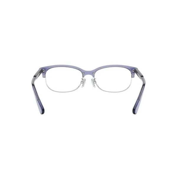 Coach HC6144 Eyeglasses 5570 Transparent Lilac Size: 53-16-140