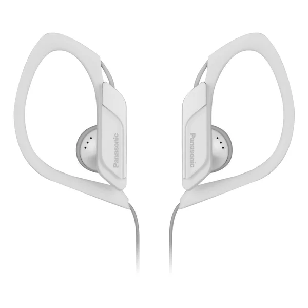 Panasonic RP-HS34M-W Sport Clip Hs34 Headphones with Microphone (White)