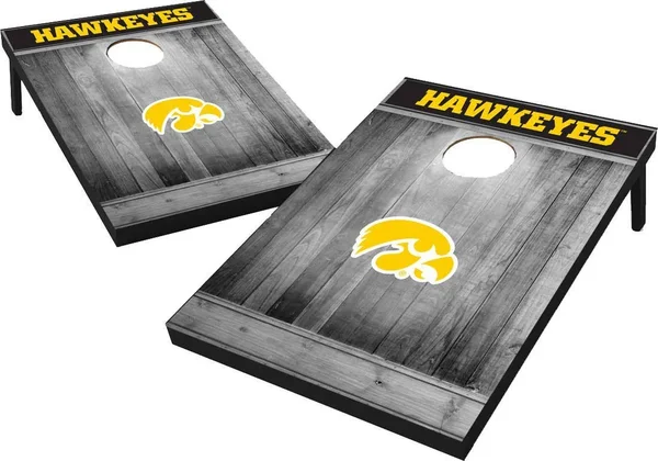 Wild Sports 2x3 Tailgate Toss Wood NCAA Iowa Hawkeyes