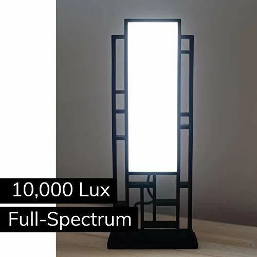 Circadian Optics Light Therapy Lamp - UV-Free LED Happy Mood Lamps for Seasonal Sunlight - Full Spectrum Sun Lights for Work fro