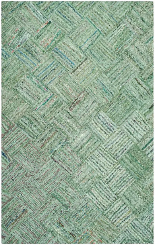 Safavieh Nantucket Green/Multi 5& x 8& Area Rug