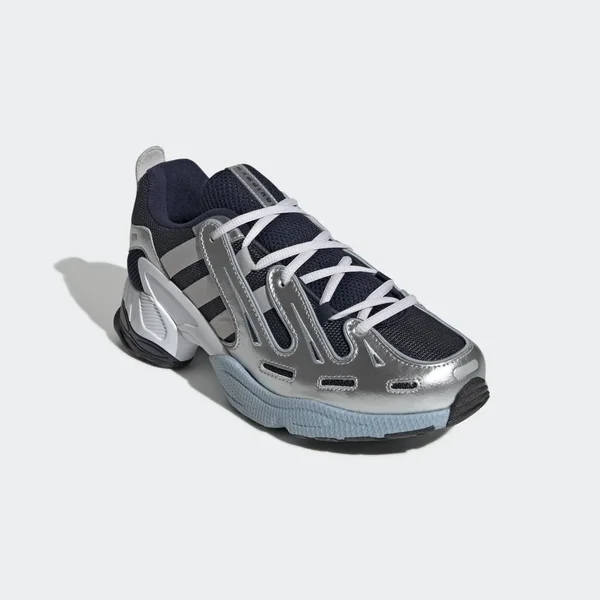 Adidas EQT Gazelle Navy & Silver Shoes - Navy - 11