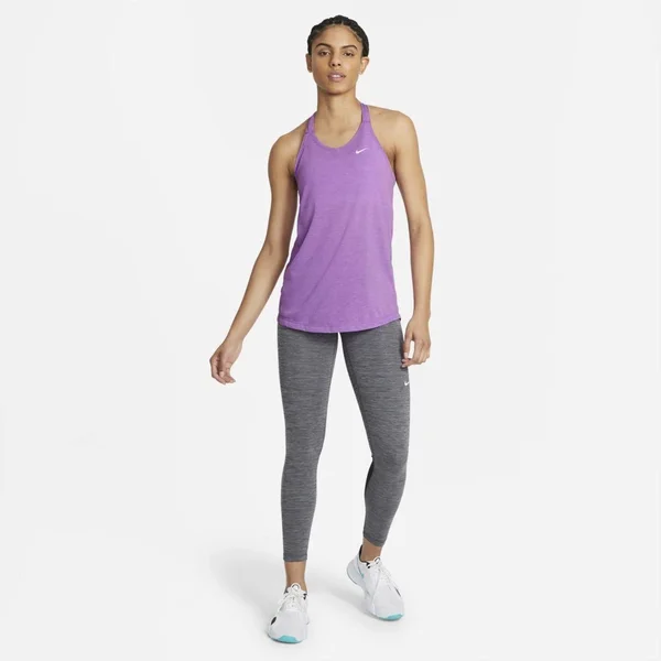 Nike Women's Dri-Fit Elastika Training Tank Top, XS, Purple