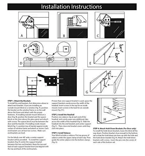 US Window and Floor 2x22 Faux Wood 31.5x22 W x 64x22 H, Inside Mount Cordless Blinds
