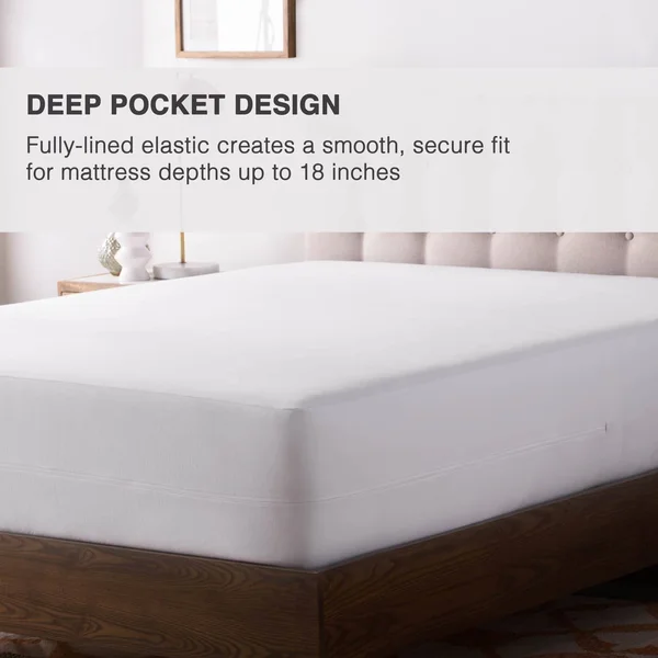 Brookside Tencel Jersey Encasement Mattress Protector - King