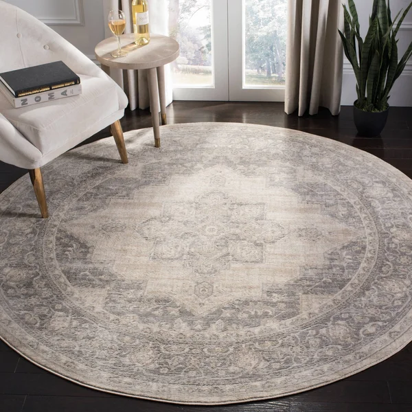 Safavieh Brentwood BNT865B Rug 10& Round Rug