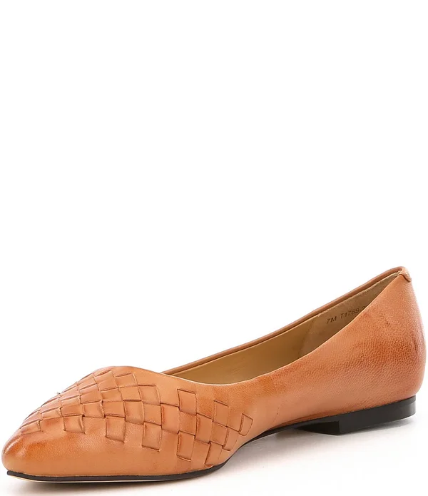 Trotters Women's Estee Woven Flat - Silver - 6.5M