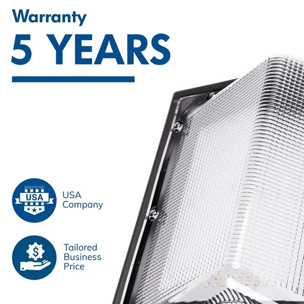LED Wall Pack, Commercial Outdoor Lighting, UL, DLC (135.00)