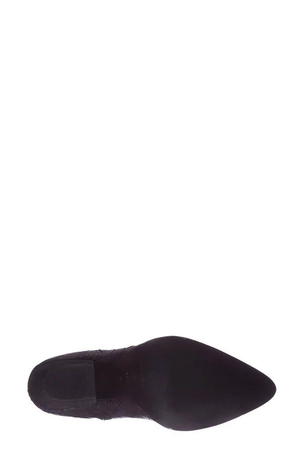 Matisse Caty Western Pointed Toe Bootie - Black - 8 W