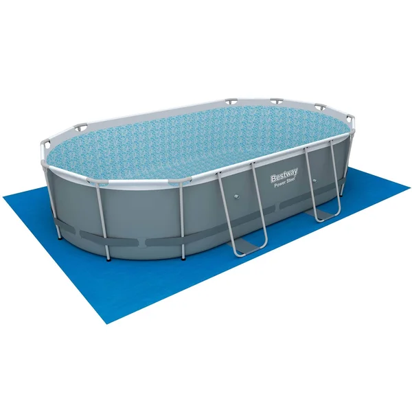 Power Steel 16& x 10& x 42x22 Oval Frame Pool Set