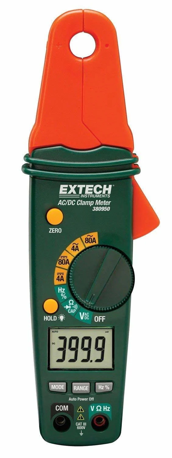 Extech 380950 Mini AC/DC Clamp Meter