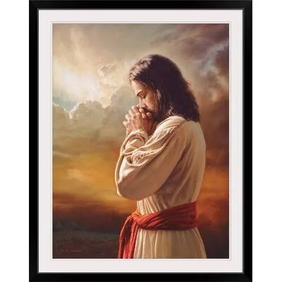 &Our Father& by Mark Missman Painting Print Great Big Canvas Size: 32x22 H x 26x22 W x 1x22 D, Format: Black Framed