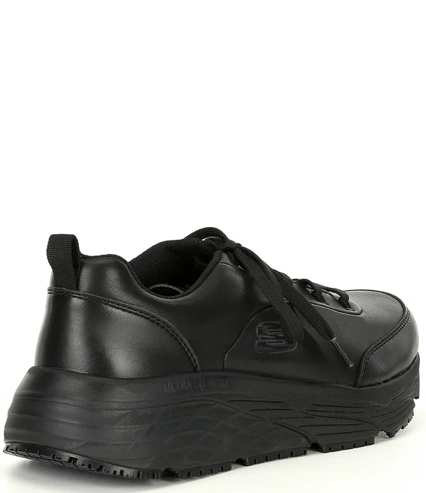 Skechers Men's Work Relaxed Fit Max Cushioning Elite SR Filchner - Black