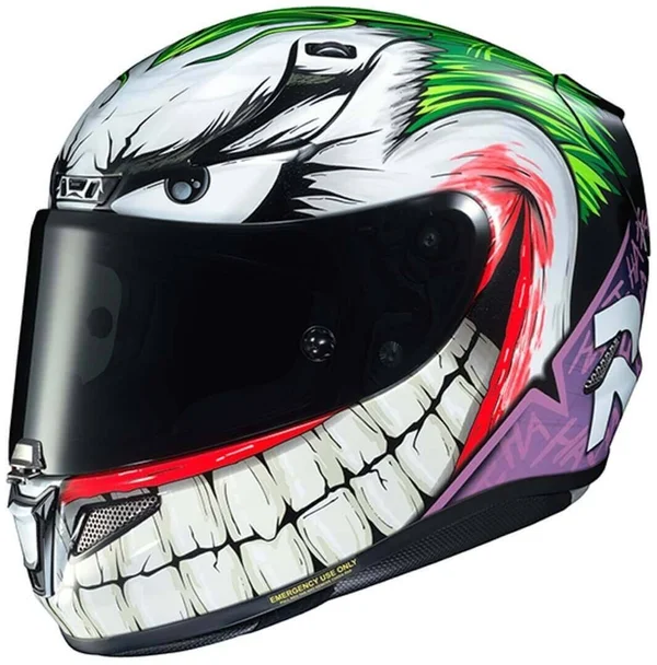 HJC RPHA 11 Joker DC Comics Helmet Size M