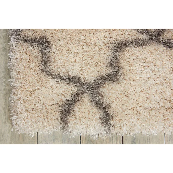Nourison Escape ESCP2 3&11x22 x 5&11x22 White Shades Area Rug