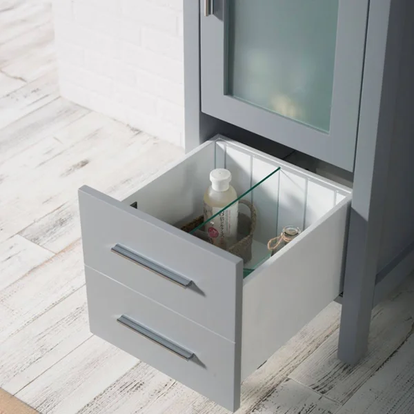 Blossom Sydney 16x22 Vanity Set with Mirror Metal Gray