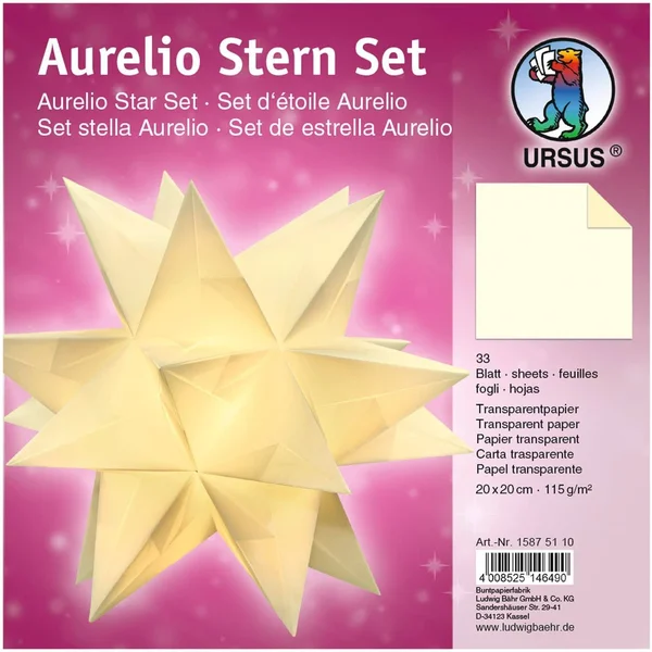 Ursus 15875500 Aurelio Folding Star Sheets