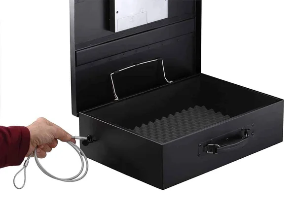 SentrySafe PL048E Electronic Security Box - 0.5 Cubic Feet, Black