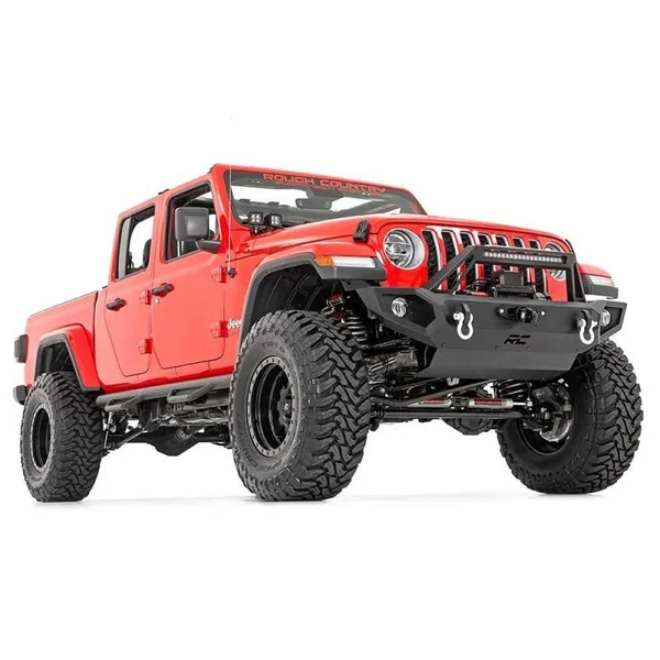 Rough Country Jeep Wheel to Wheel Nerf Steps 2020 Gladiator JT - 90770